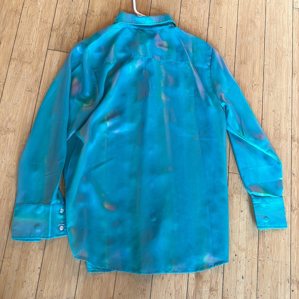 Metallic Light Weight Western Shirt